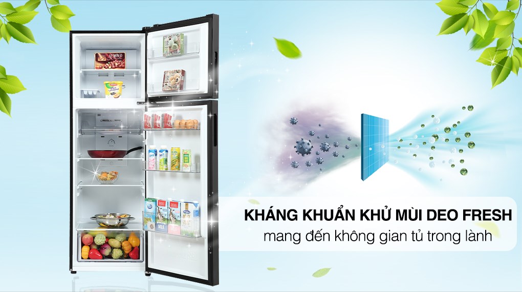 Tủ lạnh Aqua Inverter 283 lít AQR-T299FA(FB)