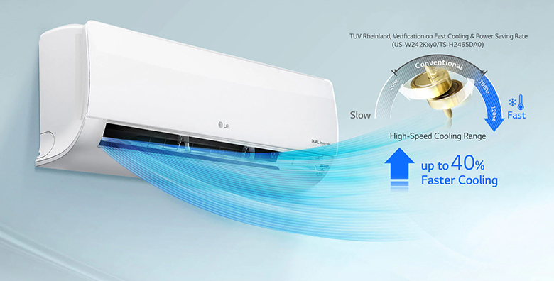 Máy lạnh LG Inverter 1 Hp V10ENW1