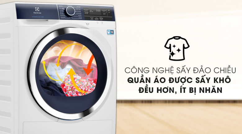 Công nghệ sấy đảo chiều giúp giảm nhăn hiệu quả Công nghệ sấy đảo chiều giúp giảm nhăn hiệu quả