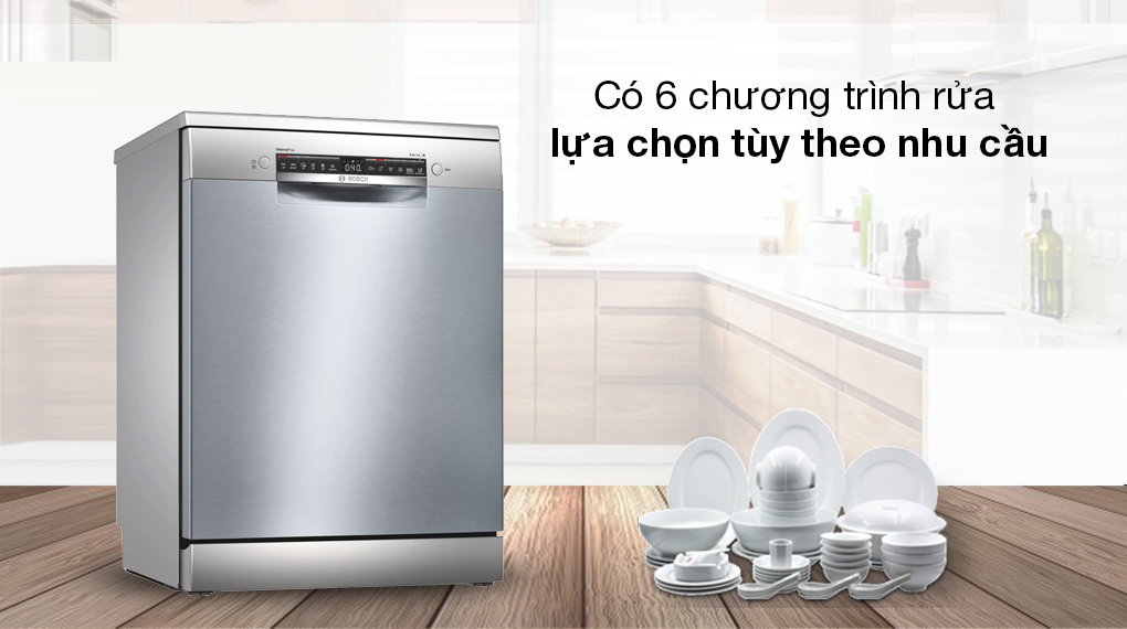 Máy rửa chén độc lập Bosch SMS4HCI48E