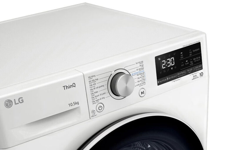 Máy sấy bơm nhiệt Heatpump Inverter LG 10.5Kg DVHP50W2